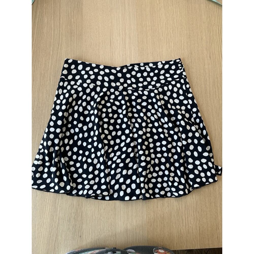 ZARA SEXY POLKA DOTS SHORT SKIRT WOMENS SIZE LARGE2554 - Picture 2 of 5